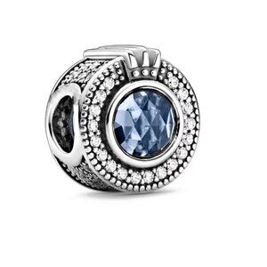 925 Sterling Silver Crown Charm